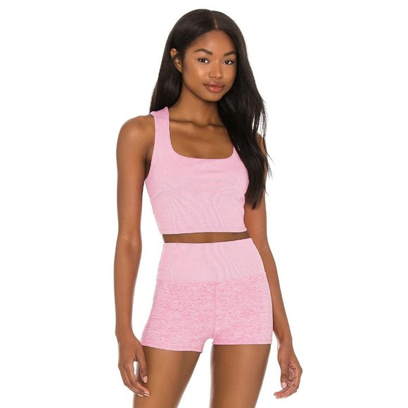 ALO Yoga Other - Alo Yoga Pink Alosoft Chic Bra Tank Size XS